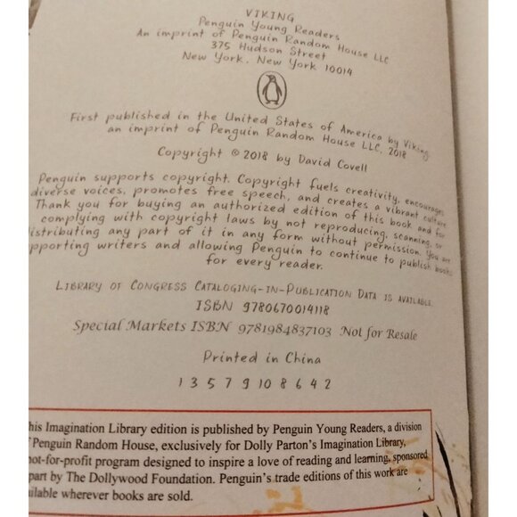 Run Wild David Covell Imagination Library Childrens Paperback Book - Picture 3 of 3